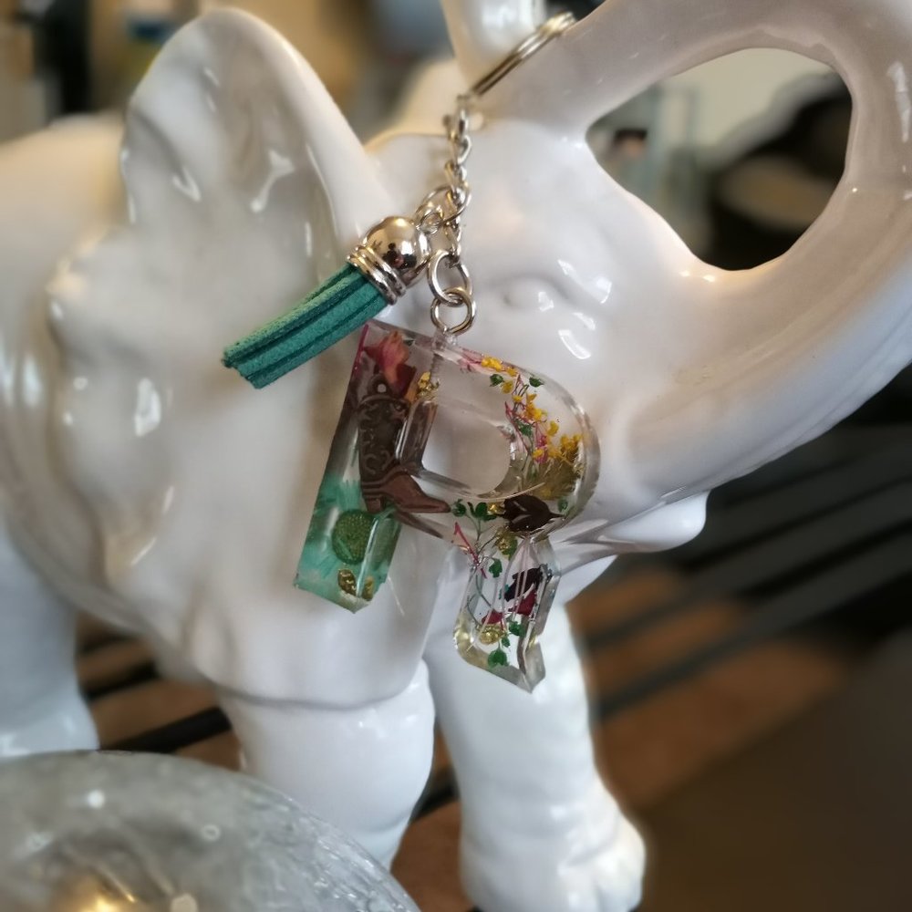 Resin custom made key chain